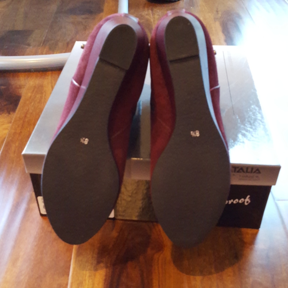 NEW Aquatalia Julianna Suede Wedge Booties - Picture 10 of 13